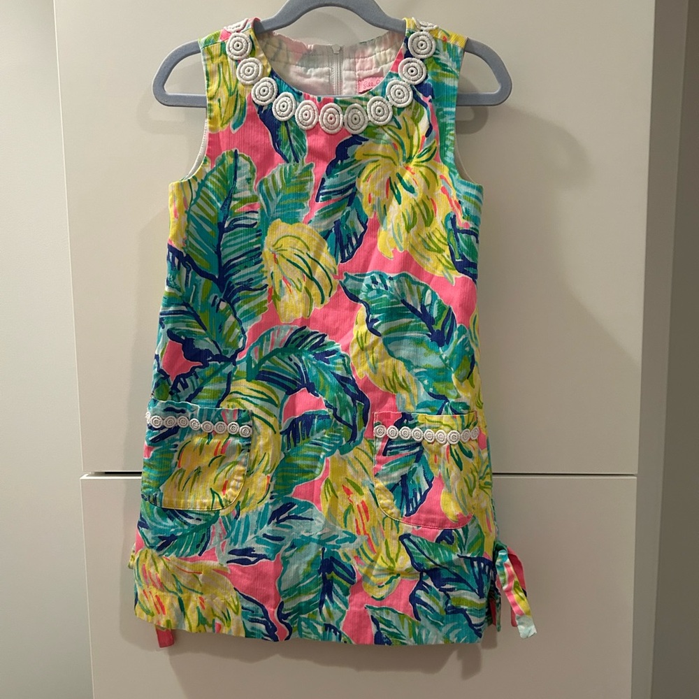 Lilly Pulitzer Girls Sleeveless Dress Size 7